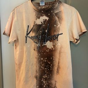 Key West bleach dye vintage tee